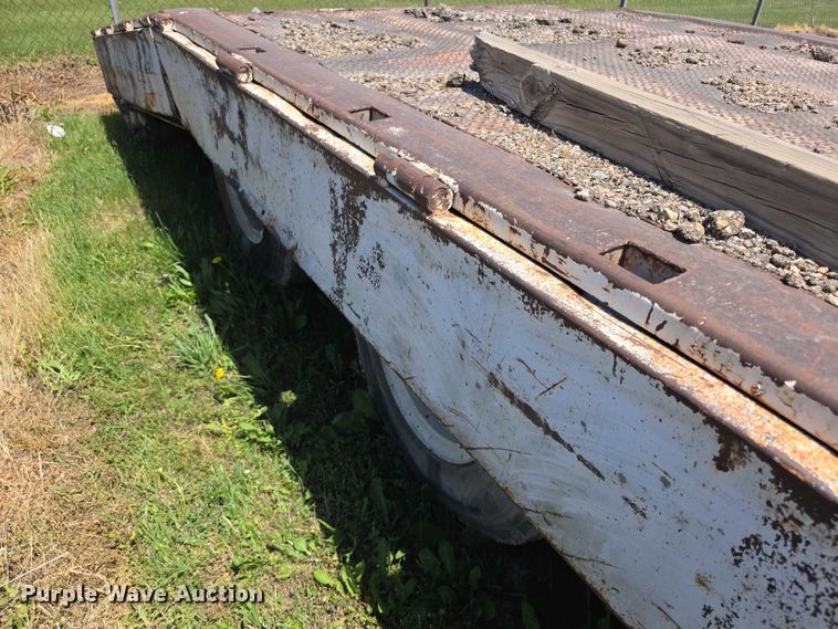 image for item FH6030 1979 Trail-Eze 5545-1320 drop deck hydraulic tail equipment trailer