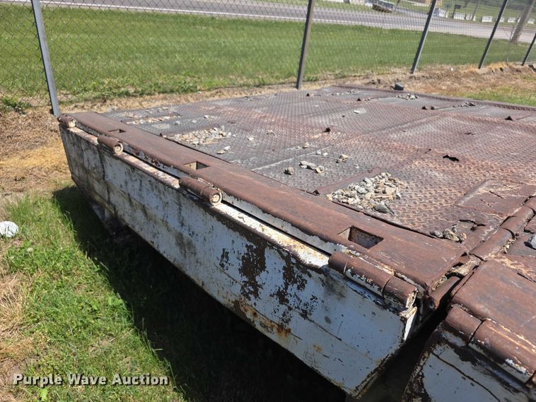 image for item FH6030 1979 Trail-Eze 5545-1320 drop deck hydraulic tail equipment trailer