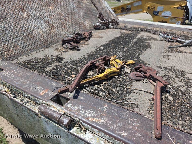 image for item FH6030 1979 Trail-Eze 5545-1320 drop deck hydraulic tail equipment trailer