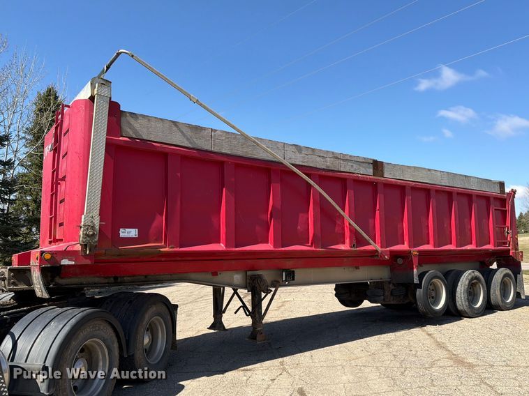 image for item FK0067 2013 Cobra Mfg end dump trailer