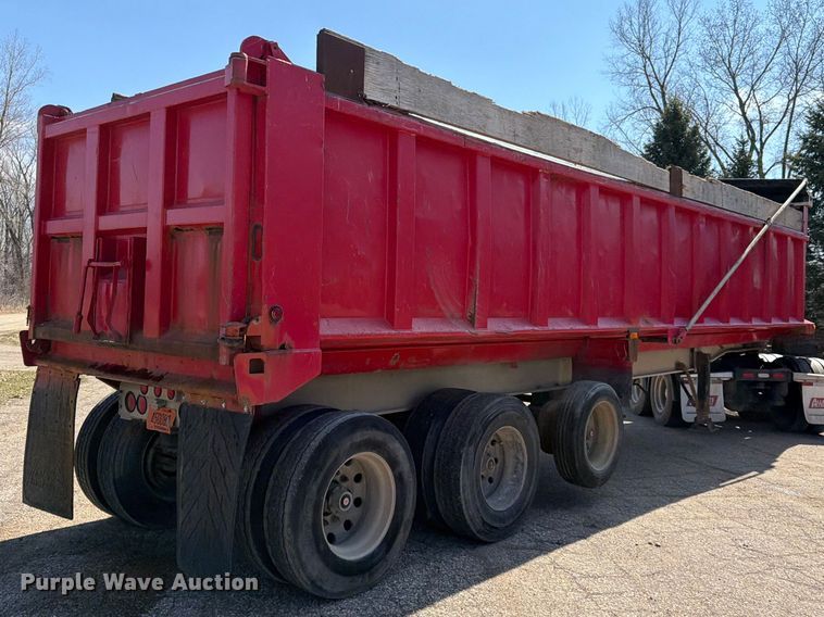 image for item FK0067 2013 Cobra Mfg end dump trailer