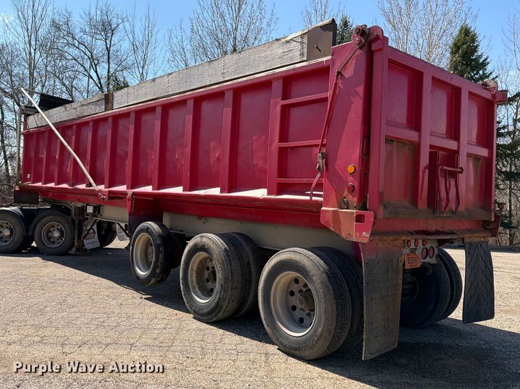 image for item FK0067 2013 Cobra Mfg end dump trailer