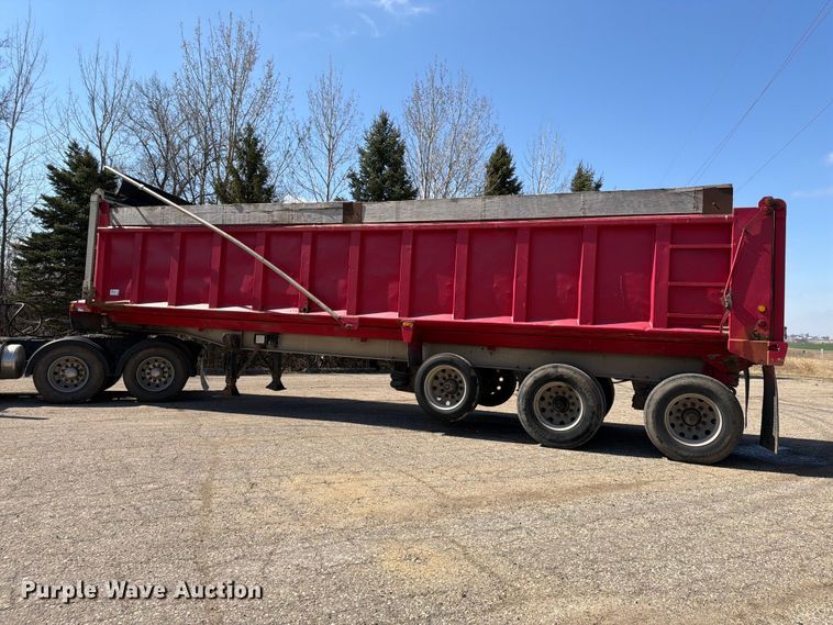 image for item FK0067 2013 Cobra Mfg end dump trailer