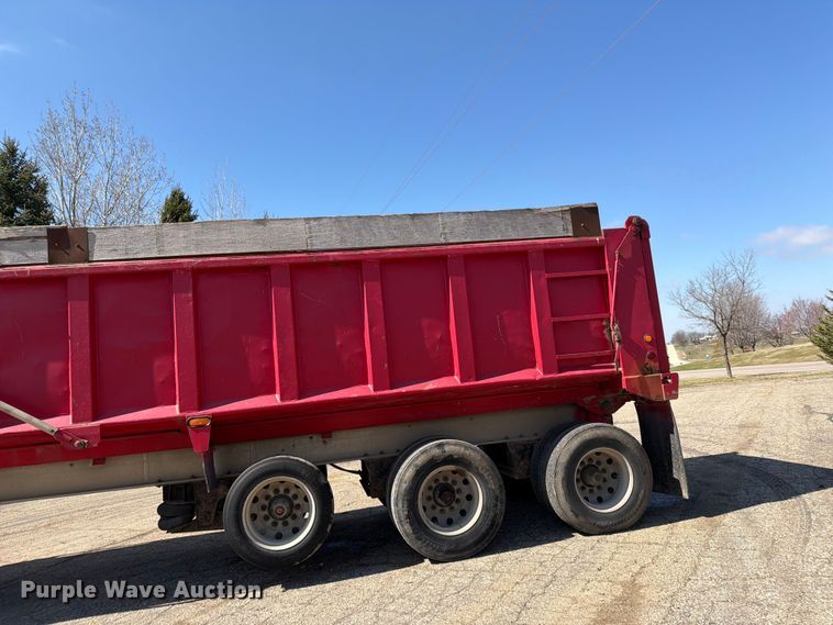 image for item FK0067 2013 Cobra Mfg end dump trailer