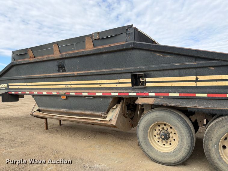 image for item FK0152 1983 Load king 1827-3AXLE bottom dump trailer