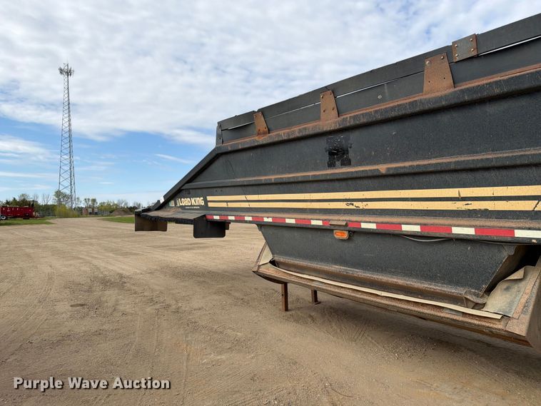 image for item FK0152 1983 Load king 1827-3AXLE bottom dump trailer