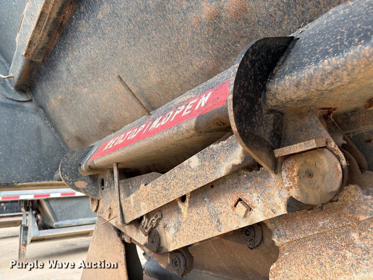 image for item FK0152 1983 Load king 1827-3AXLE bottom dump trailer