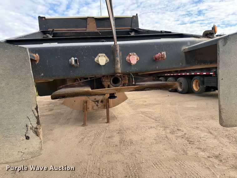 image for item FK0152 1983 Load king 1827-3AXLE bottom dump trailer