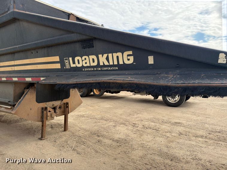 image for item FK0152 1983 Load king 1827-3AXLE bottom dump trailer