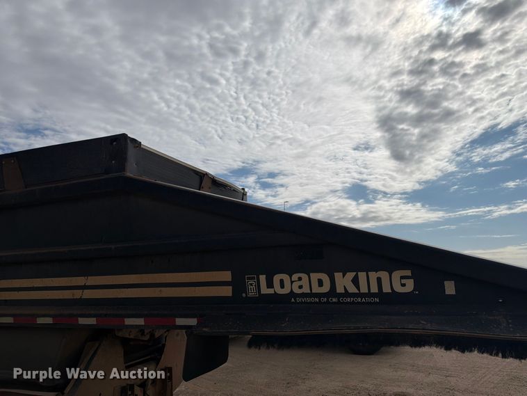 image for item FK0152 1983 Load king 1827-3AXLE bottom dump trailer
