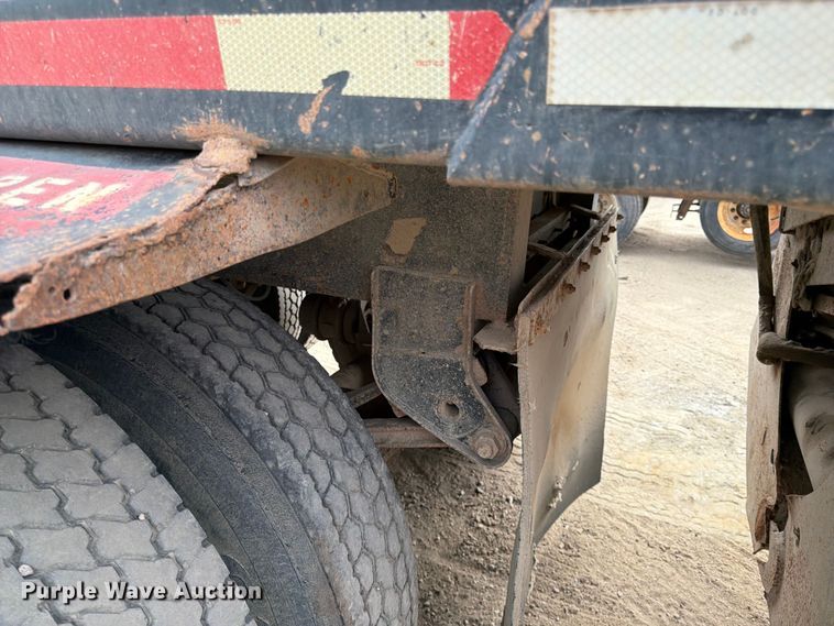 image for item FK0152 1983 Load king 1827-3AXLE bottom dump trailer