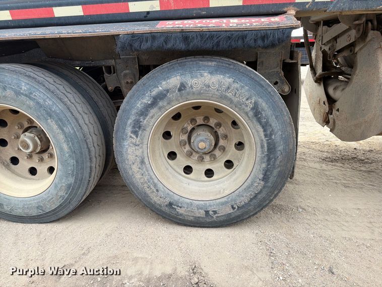 image for item FK0152 1983 Load king 1827-3AXLE bottom dump trailer
