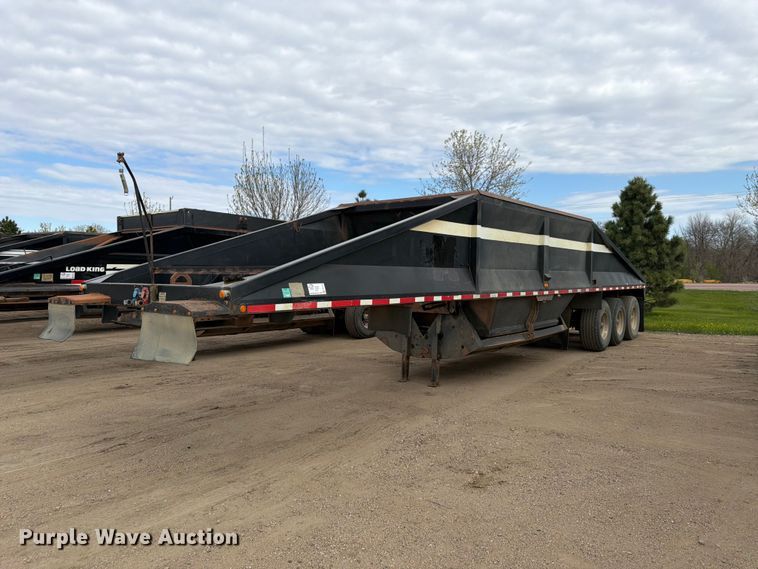 image for item FK0153 1999 R Way bottom dump trailer