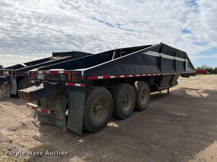 image for item FK0153 1999 R Way bottom dump trailer