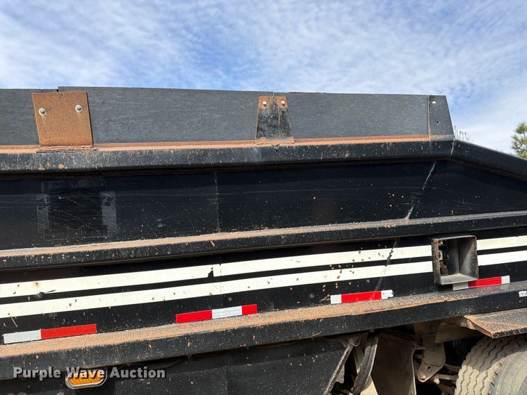 image for item FK0154 1983 Load king 1827- 3 AXLE bottom dump trailer