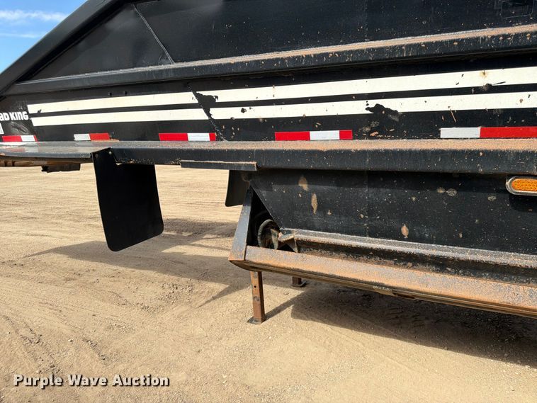 image for item FK0154 1983 Load king 1827- 3 AXLE bottom dump trailer