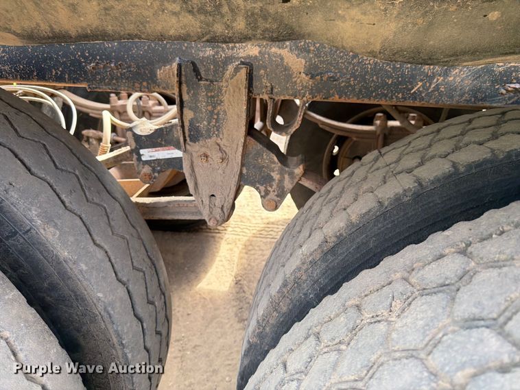 image for item FK0154 1983 Load king 1827- 3 AXLE bottom dump trailer