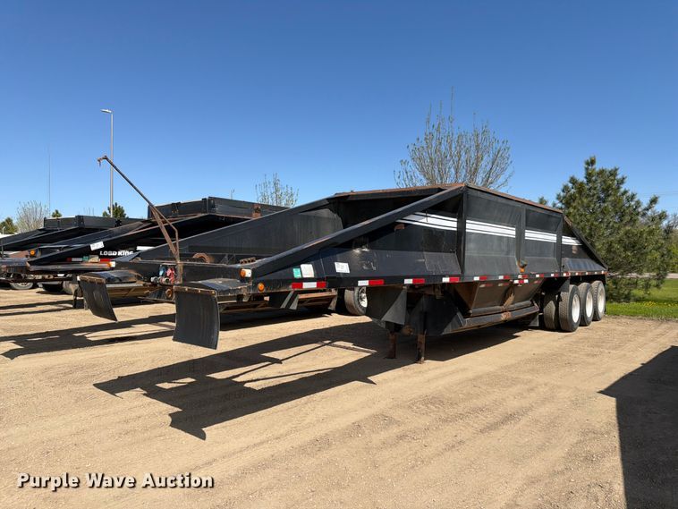 image for item FK0155 1999 R Way bottom dump trailer