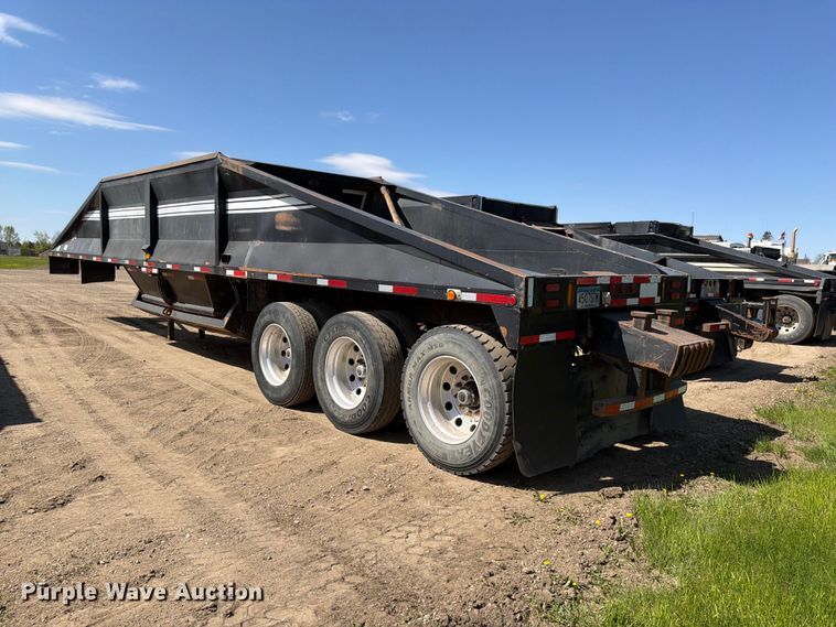 image for item FK0155 1999 R Way bottom dump trailer