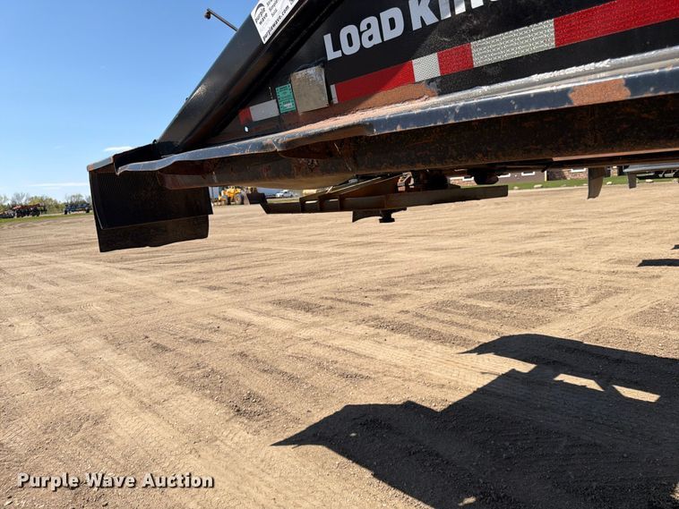 image for item FK0156 1983 Load king 1827-3 AXLE bottom dump trailer