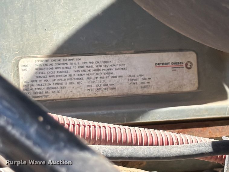image for item FK0165 2007 Sterling A9500 Series semi truck