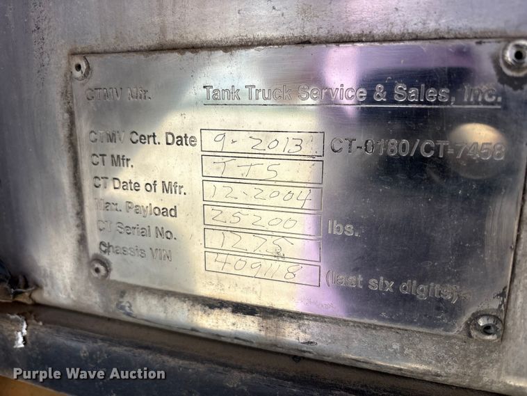 image for item FK1430 2014 Kenworth T370 fuel truck