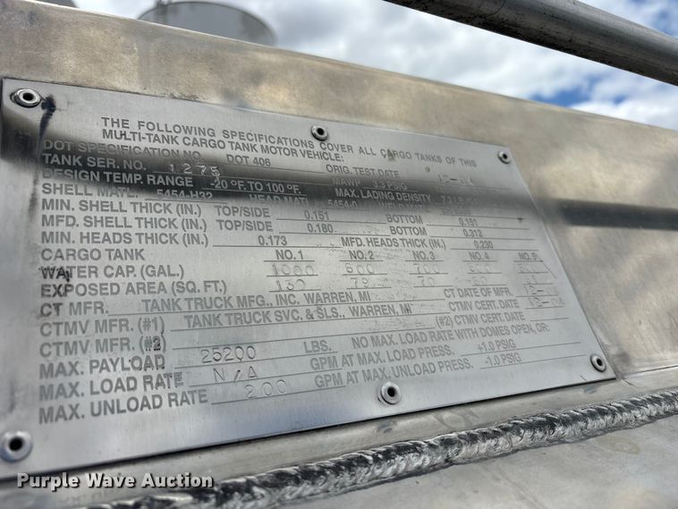 image for item FK1430 2014 Kenworth T370 fuel truck
