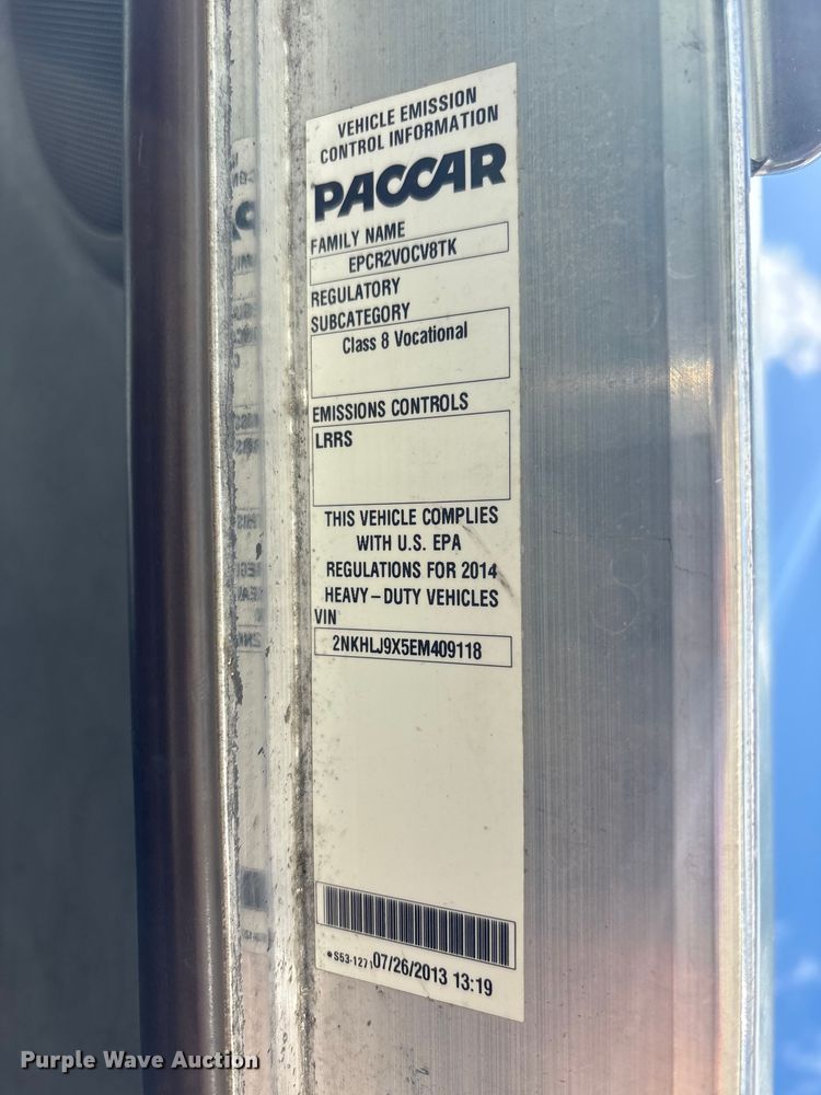 image for item FK1430 2014 Kenworth T370 fuel truck