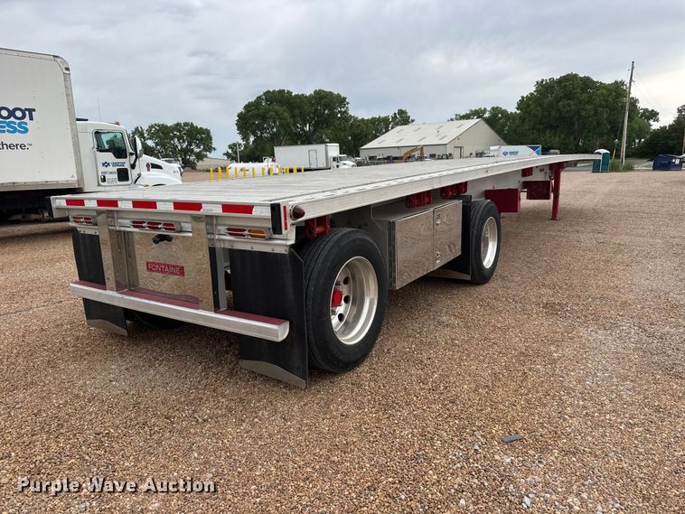 image for item MX9254 2016 Fontaine HCR5212WSA flatbed trailer