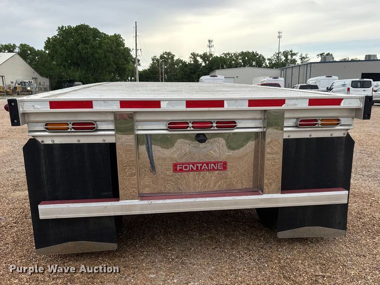 image for item MX9254 2016 Fontaine HCR5212WSA flatbed trailer