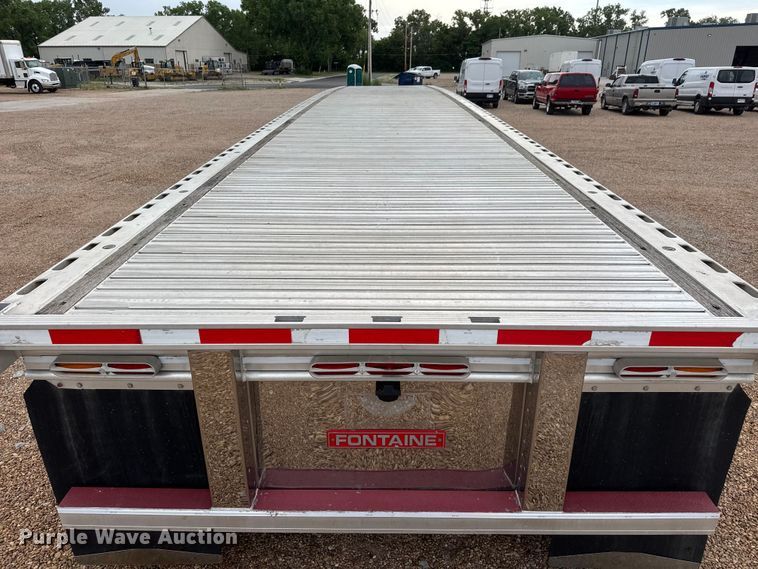 image for item MX9254 2016 Fontaine HCR5212WSA flatbed trailer