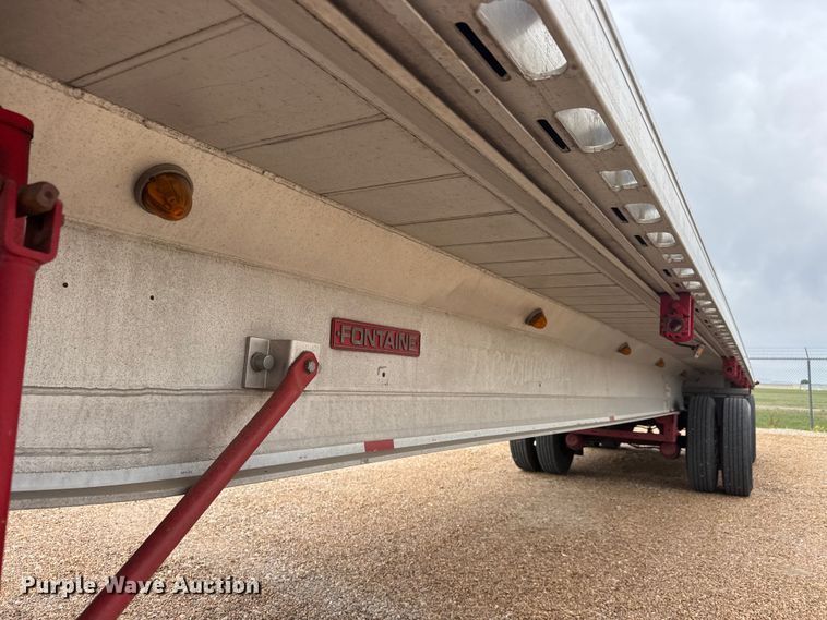 image for item MX9254 2016 Fontaine HCR5212WSA flatbed trailer