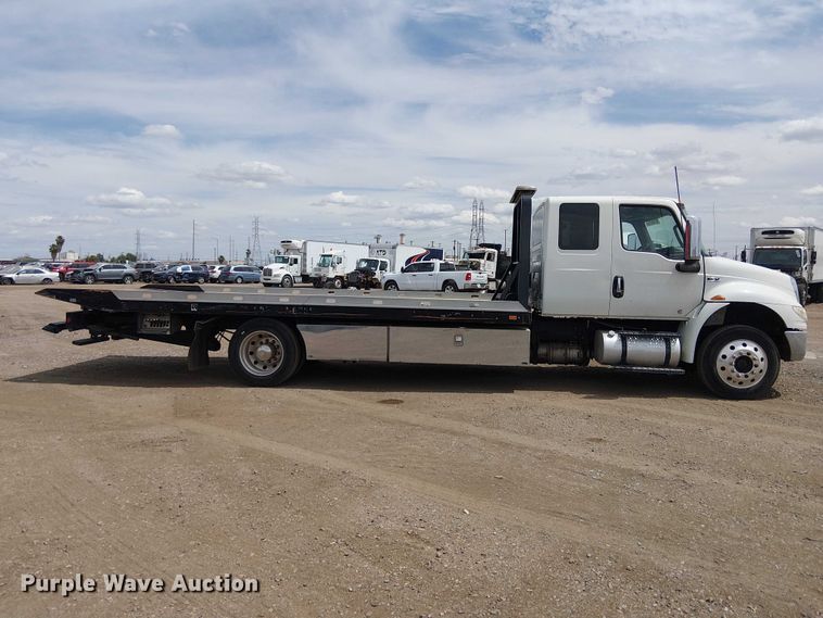 image for item YA1265 2022 International MV607 rollback truck
