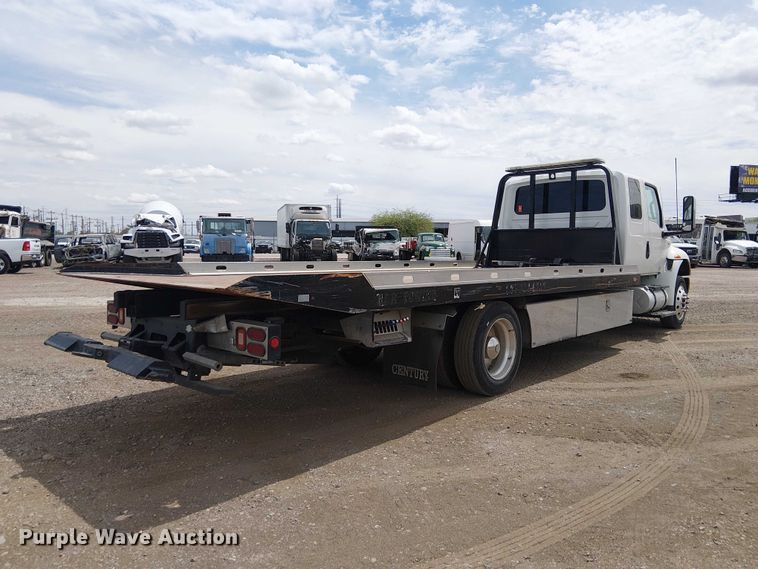 image for item YA1265 2022 International MV607 rollback truck
