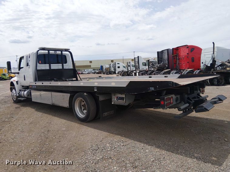 image for item YA1265 2022 International MV607 rollback truck