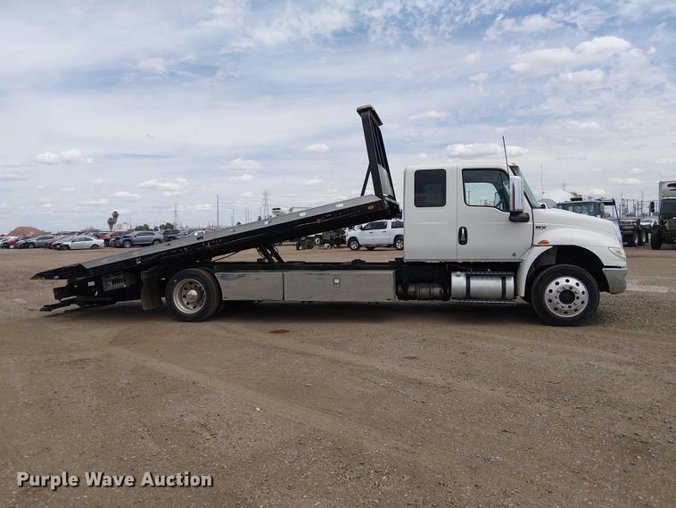 image for item YA1265 2022 International MV607 rollback truck