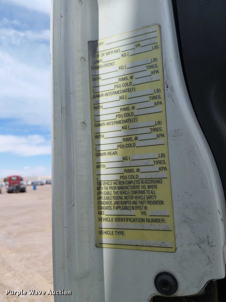 image for item YA1265 2022 International MV607 rollback truck