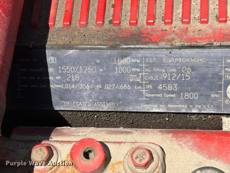image for item YA1395 2016 International ProStar Plus semi truck