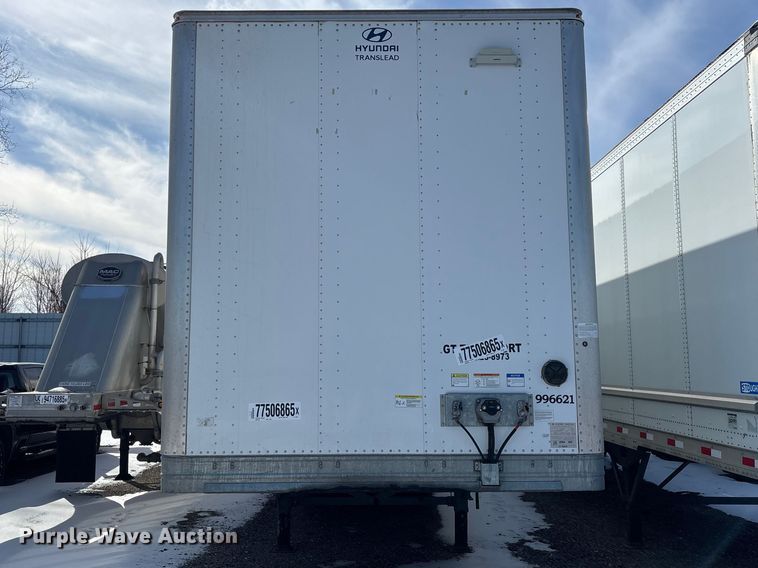 image for item YA2501 2024 Hyundai Translead VC2530152-AJS dry van trailer