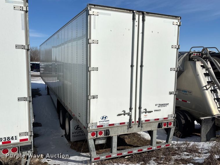 image for item YA2501 2024 Hyundai Translead VC2530152-AJS dry van trailer
