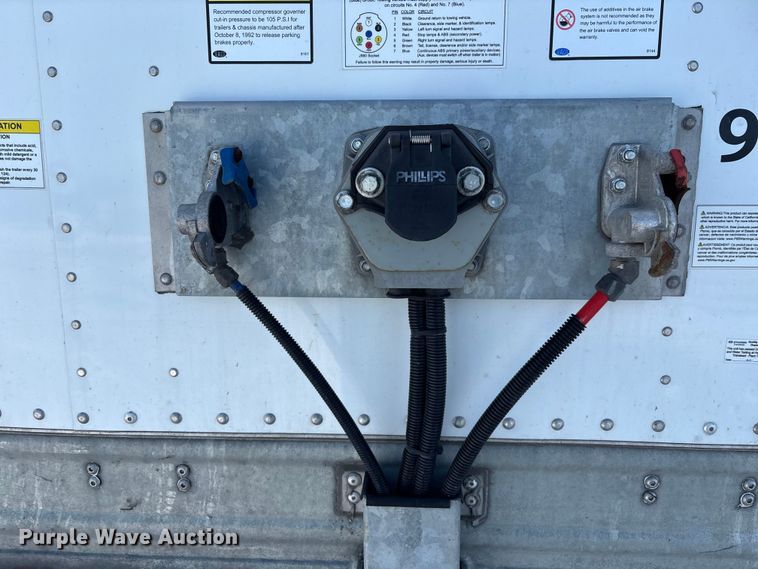 image for item YA2501 2024 Hyundai Translead VC2530152-AJS dry van trailer