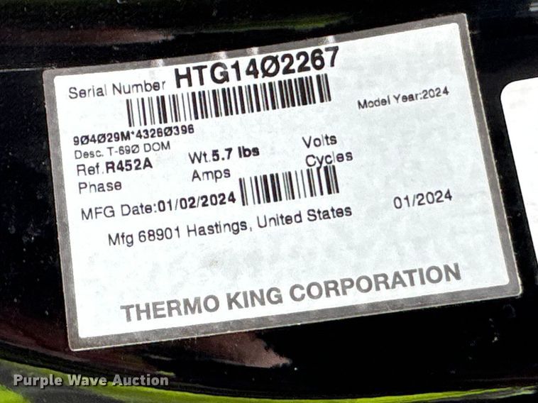 image for item YA2587 2025 Freightliner Business Class M2 refrigerated truck