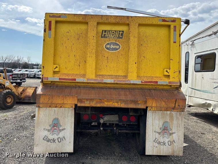 image for item YA2643 1997 Hilbilt end dump trailer