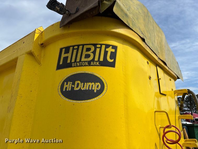 image for item YA2643 1997 Hilbilt end dump trailer