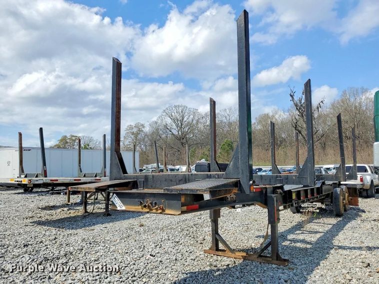 image for item YA2736 2015 Magnolia  Recon Bolster log trailer