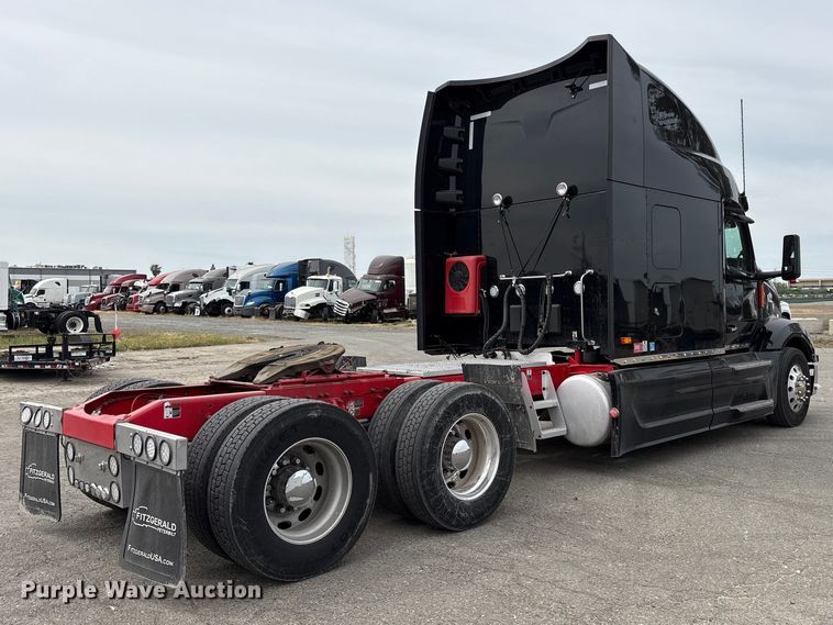image for item YA2804 2023 Peterbilt 579 semi truck