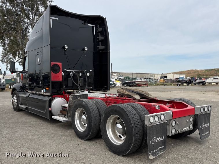 image for item YA2804 2023 Peterbilt 579 semi truck