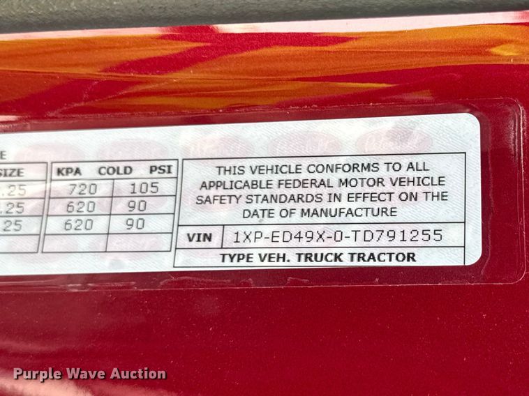 image for item YA2980 2026 Peterbilt 589 semi truck