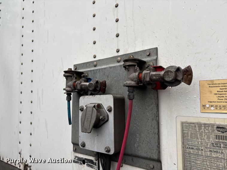 image for item YA3270 2019 Wabash DVLSHPC dry van trailer