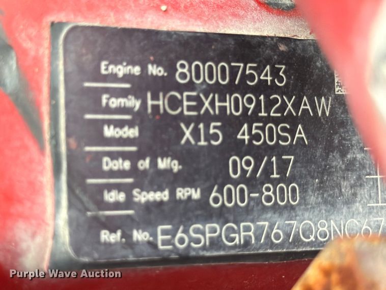 image for item YA3423 2018 Kenworth T680 semi truck